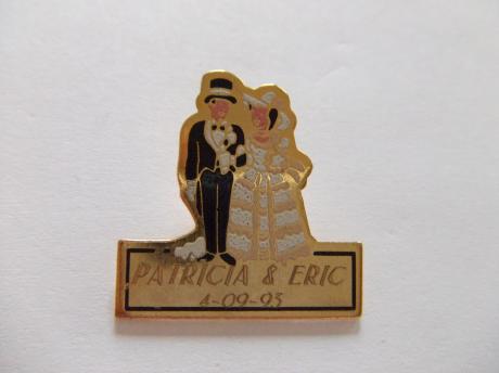 Bruidspaar patricia en Eric